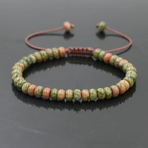 Trendy Abacus Beads Bracelet Men Indian Onyx Stone Women Bracelet Lucky Chakra Friendship Couples Bracelet Female Jewelry Gift