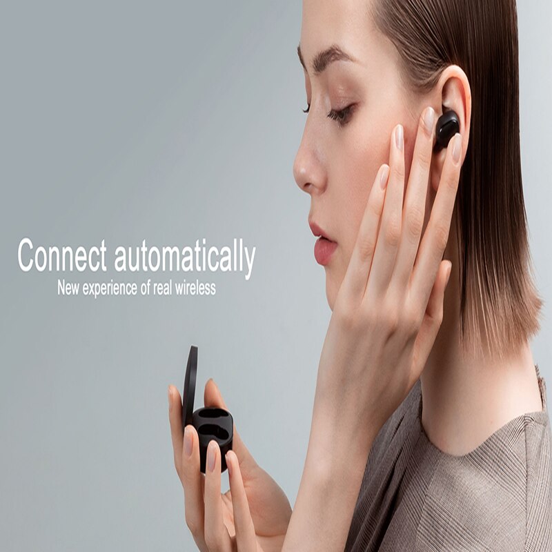 Original Xiaomi Redmi Airdots TWS Xiaomi sans fil écouteur stéréo basse BT 5.0 réduction de bruit robinet contrôle écouteurs AI contrôle
