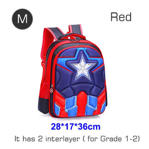 Crossten 3D spider design Waterproof Children's backpack boys girls Primary school Kindergarten Infantil Kids backpack Mochila