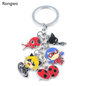 Anime Ladybug Black Cat Bee Hair Accessories Hair Comb Hairpin Girls Women Fashion Personality Jewelry Cosplay Holiday Gifts Box