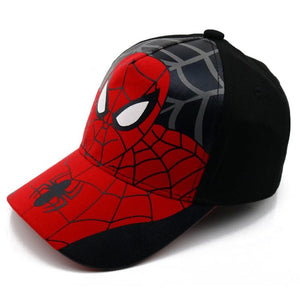 Anime Disney Marvel Frozen Mickey Mouse Kids Hat Boy Girl Travel Caps Spiderman Mickey Minnie Baby Caps Figure Gift Toys 2-8Y
