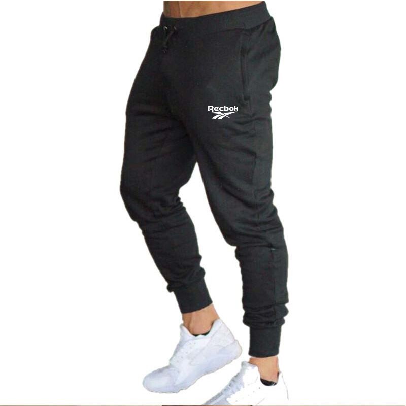 Cotton Print Jogging Trousers Homme Sport Pants Men Fitness Running Pants Sports Tights Gym Training Mens Running Sweatpants