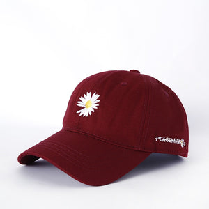 Doitbest 2020 Little Daisies Baseball Cap Hat For Women Men Spring Summer Embroidery Outdoor Lady Girls Sports Caps Snapback