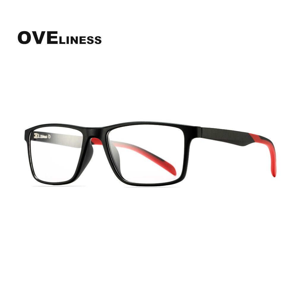 TR90 glasses frame men myopia Prescription computer spectacle frames women Ultra light square eyeglasses frames for men eyewear