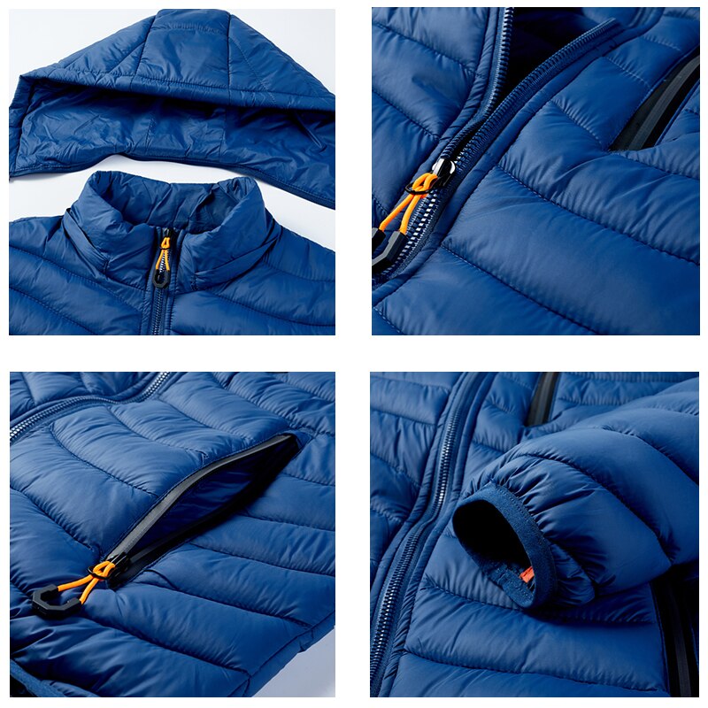 Warm Jacket Men Windbreaker 2020 Latest New Spring Autumn Hooded Soft Parkas Men's Fashion Casual High Quality Jacket Coat Male