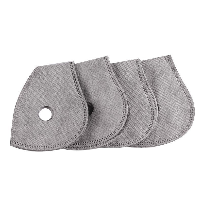 Anrancee Face Mask With Filter Breathing Valve Activated Carbon PM 2.5 Anti Pollution Bicycle Cycling Protection Bike Dust Mask