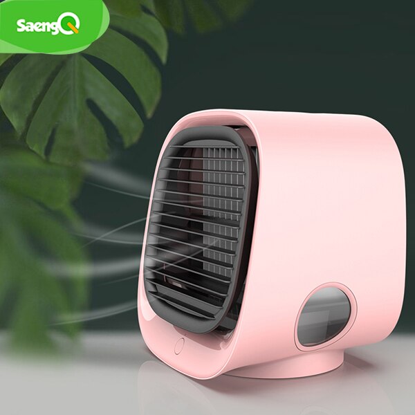 SaengQ ventilateur Portable Mini climatiseur ventilateur humidificateurs refroidisseur d'air ventilateurs USB refroidisseur Table ventilateur pour bureau dispositif de réfrigération