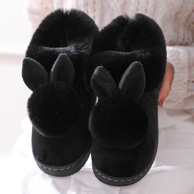 Rabbit Ear Home Indoor Slippers