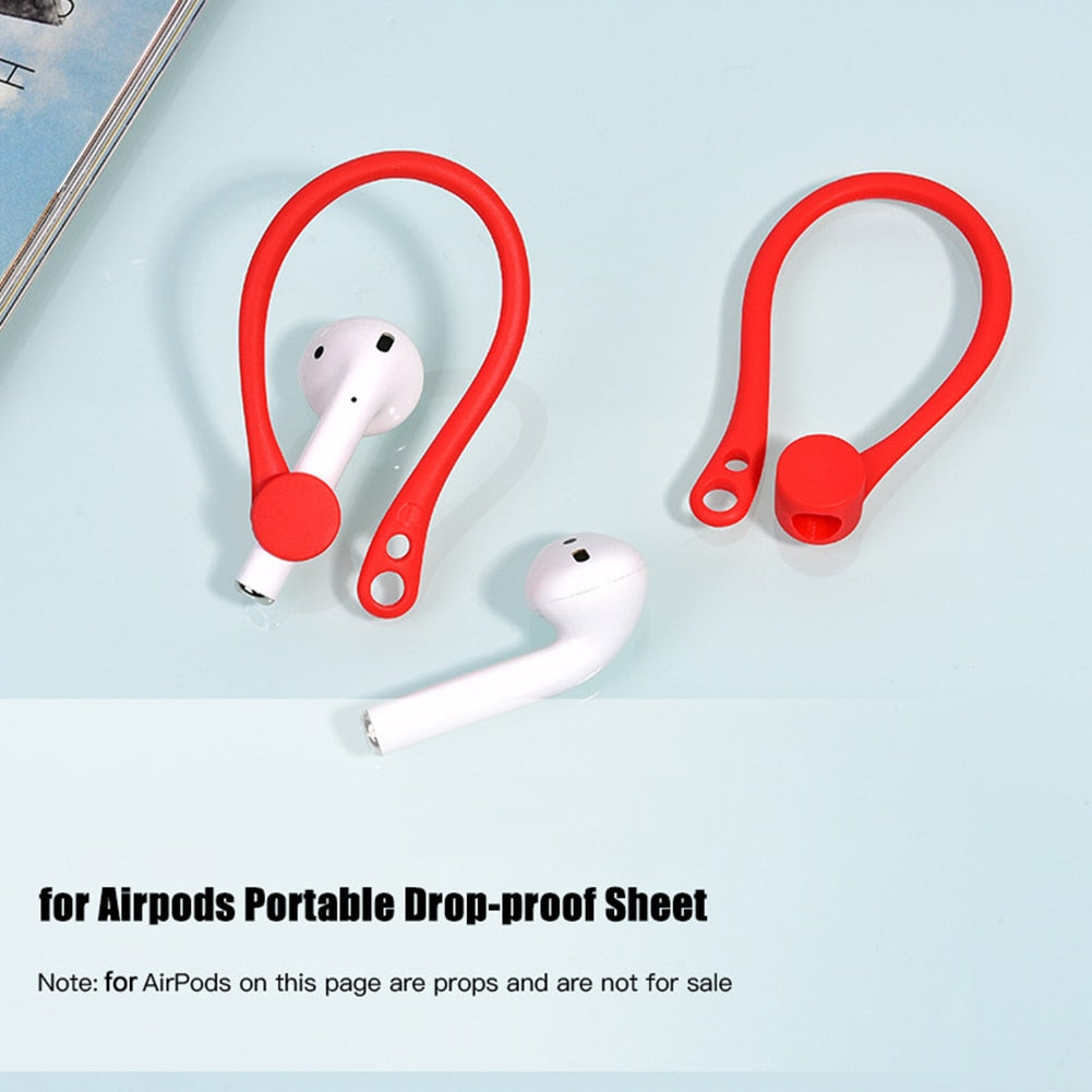 2 pièces Mini Anti-chute Bluetooth casque oreillettes support d'écouteurs pour air-pods 1 2