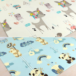 Hipac 200*180cm Baby Play Mat Xpe Foldable With Bag Educational Children's Carpet Kids Rug Activitys Games Toys for Fence Track