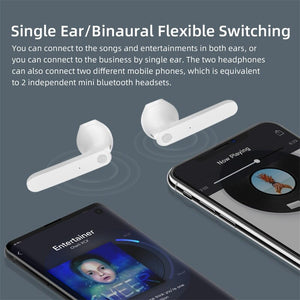 Wireless Bluetooth Headphones Touch Bluetooth Earphones HIFI Sound Headset with Microphone for IOS Android Phone