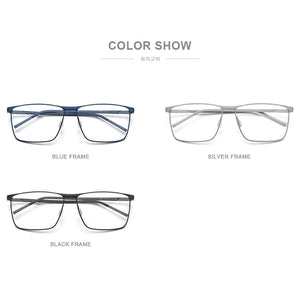 FONEX Pure Titanium Glasses Frame Men 2020 Prescription Eye Glasses for Men Square Eyeglasses Myopia Optical Frame Eyewear 8526