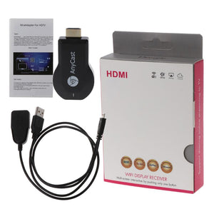 Le plus récent Anycast Chromecast 2 miroir plusieurs adaptateur de bâton de télévision Mini Android Chrome moulé HDMI WiFi Dongle 1080P