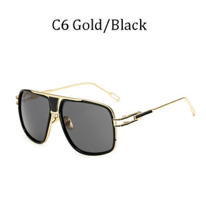 Lunettes de soleil rétro de haute qualité | Grand cadre pour hommes, lunettes de conduite carrées pour femmes, lunettes de soleil 12 couleurs Gafas, nouvelle mode 2019