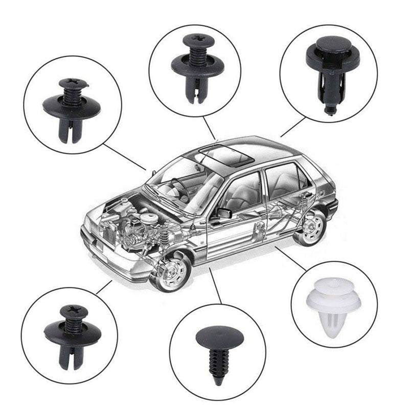 100-piece car fastener rivet