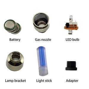 2PCS Bicycle LED Light Tire Valve Cap Bicycle Flash Light Mountain Road Bike Cycling Tyre Wheel Lights LED Neon Lamp Cover Wheel