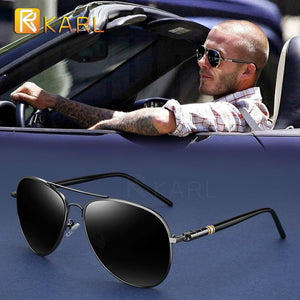 classiques polarisées Lunettes de soleil homme lunettes de conduite lunettes de soleil pilote noir marque concepteur mâle rétro lunette soleil pour hommes/femmes