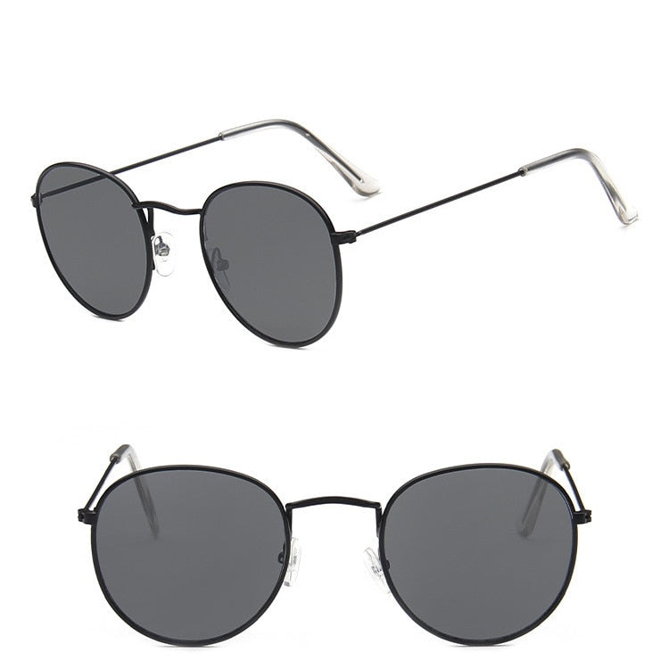 LeonLion 2020 mode rétro lunettes de Soleil hommes rond Vintage lunettes pour hommes/femmes luxe lunettes de Soleil hommes petite Lunette Soleil Homme