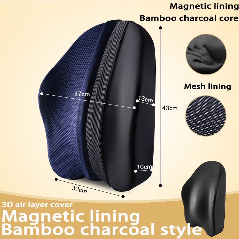 Memory Foam Seat Cushion Orthopedic Pillow Coccyx Office Chair Cushion Support Waist Back Cushion Car Seat Hip massage Pad Sets