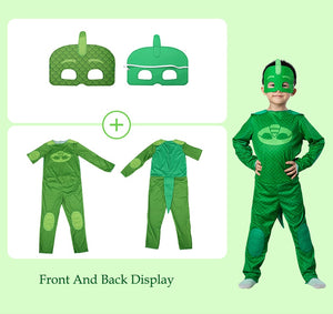 PJ masques Costume Cosplay vêtements Costume enfants jouets noël Halloween Pj masques Catboy Gekko Owlette fête d'anniversaire enfants cadeaux
