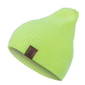 True Casual Beanies for Men Women Warm Knitted