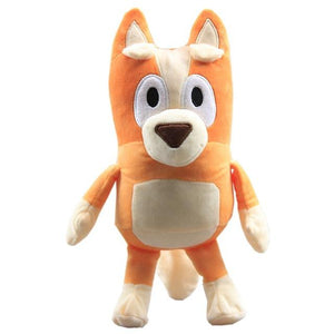 28cm Bluey Bingo peluche poupée jouets enfants garçons filles dessin animé Bluey famille papa maman Animal chien en peluche jouet pour enfants cadeaux d'anniversaire