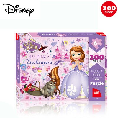 Disney Puzzle 200 Pieces Frozen / Snow White 200 Pieces / Children Puzzle Educational Toys 3D Paper Puzzles Children Toys Adult