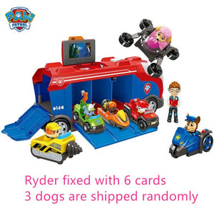 Pat' patrouille chien jouet complet centre de commande avion sauvetage véhicule tracker Ryd Patrula Canina mobile poupée enfant jouet cadeau