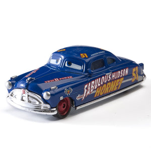 Disney Pixar Cars 3 2 Fabulous Hudson Hornet Sally Mater Lightning McQueen 1:55 Diecast Metal Alloy Model Cars Kid Gift Boy Toy