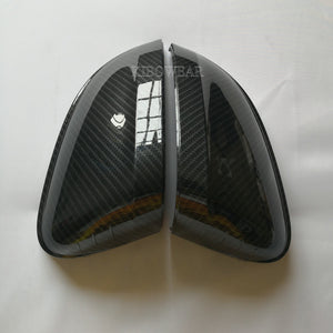 Kibowear For Audi A4 A5 B9 Side Mirror Caps (Carbon Look) 2017 2018 2019 S4 S5 RS5 allroad Quattro replace Covers