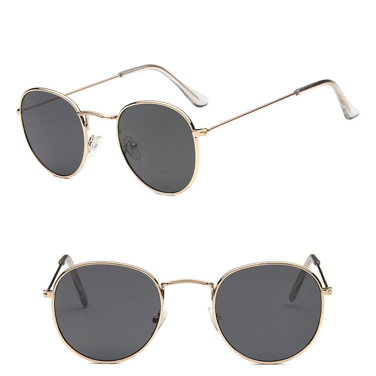 LeonLion 2020 mode rétro lunettes de Soleil hommes rond Vintage lunettes pour hommes/femmes luxe lunettes de Soleil hommes petite Lunette Soleil Homme