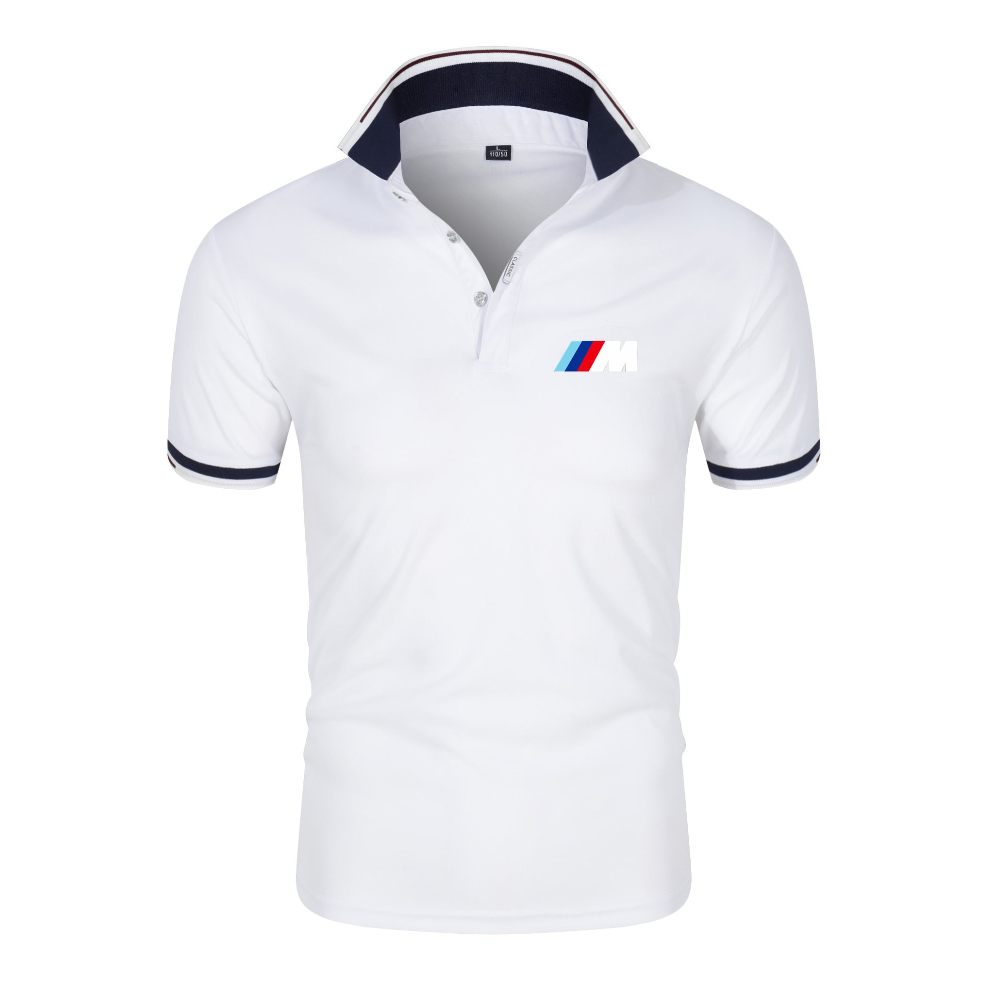New BMW men polo shirt summer breathable short sleeve power t-shirt high quality lapel loose brand cotton sweatshirt Top Tees