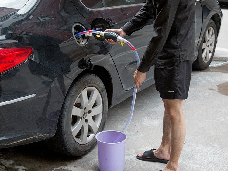 Manual Oil Pump PVC Oil Tank Suction Pipe Gasoline Suction Pipe for Car Motorcycle 1M 2M 3M 5M