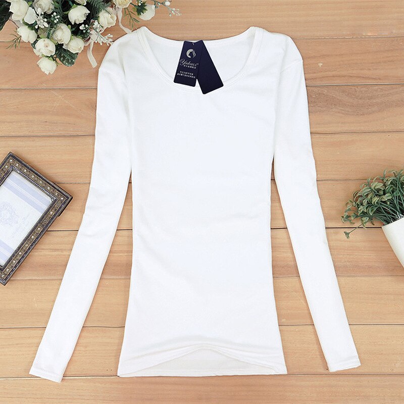 New Autumn Sweater Women Long Sleeve Plus Velvet Women Casual Bottoming Shirt Women Pullover Sweater Pull Femme Sweatershirt