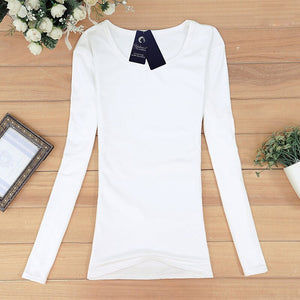 New Autumn Sweater Women Long Sleeve Plus Velvet Women Casual Bottoming Shirt Women Pullover Sweater Pull Femme Sweatershirt