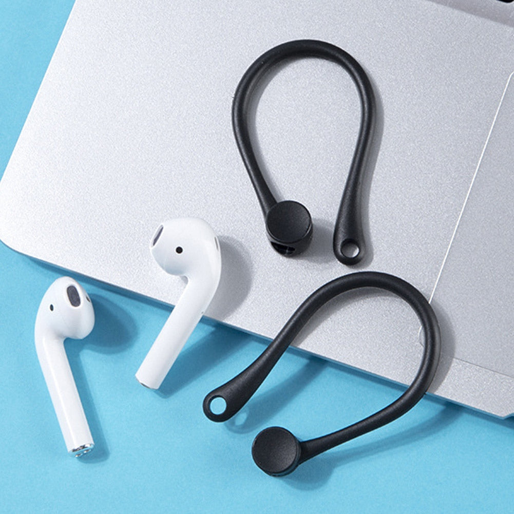 2 pièces Mini Anti-chute Bluetooth casque oreillettes support d'écouteurs pour air-pods 1 2