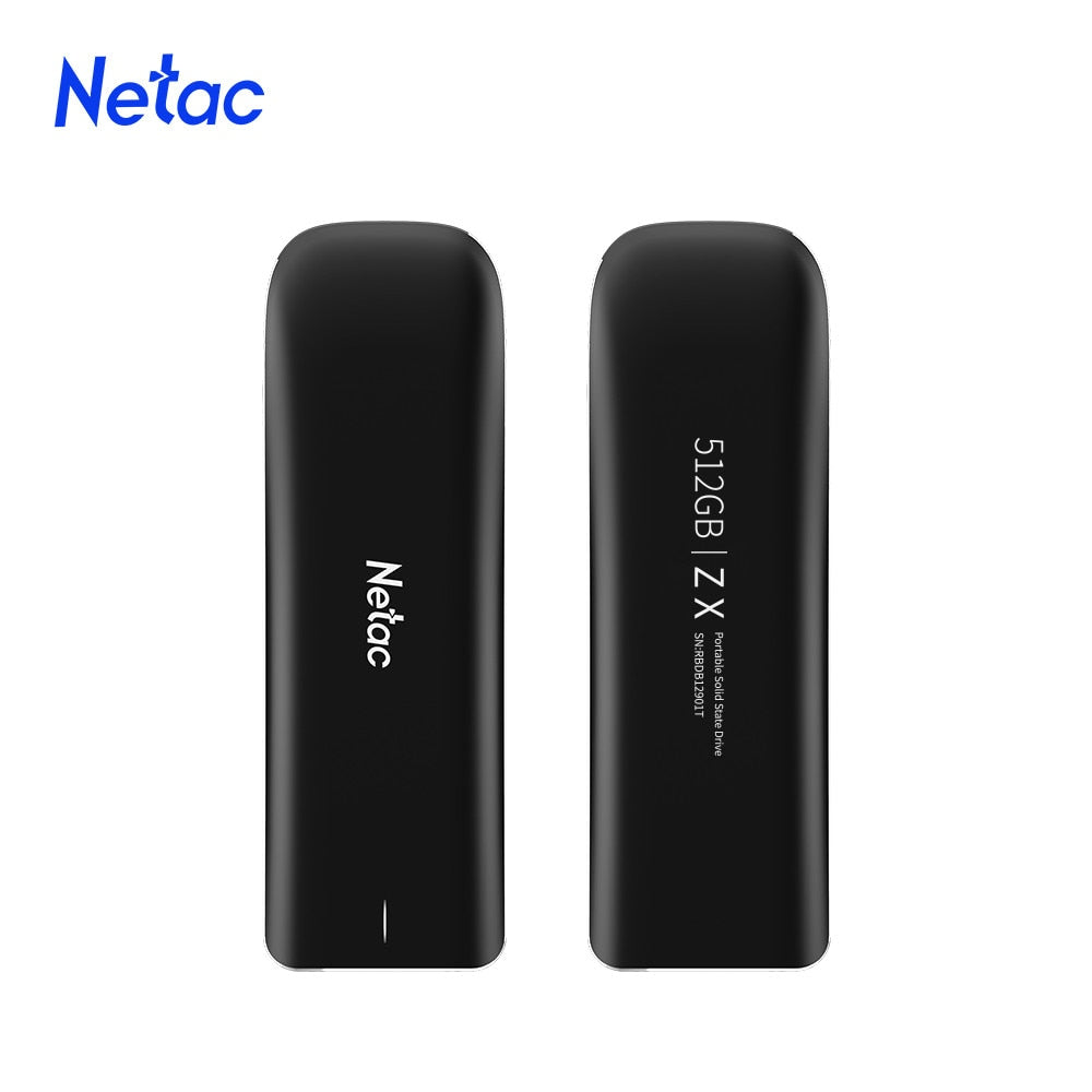 Netac Portable SSD 1TB External SSD 500GB 250GB 980MB/S Solid State Drives SSD Hard Drive HDD Type C USB 3.1 Gen2 for PC Laptop