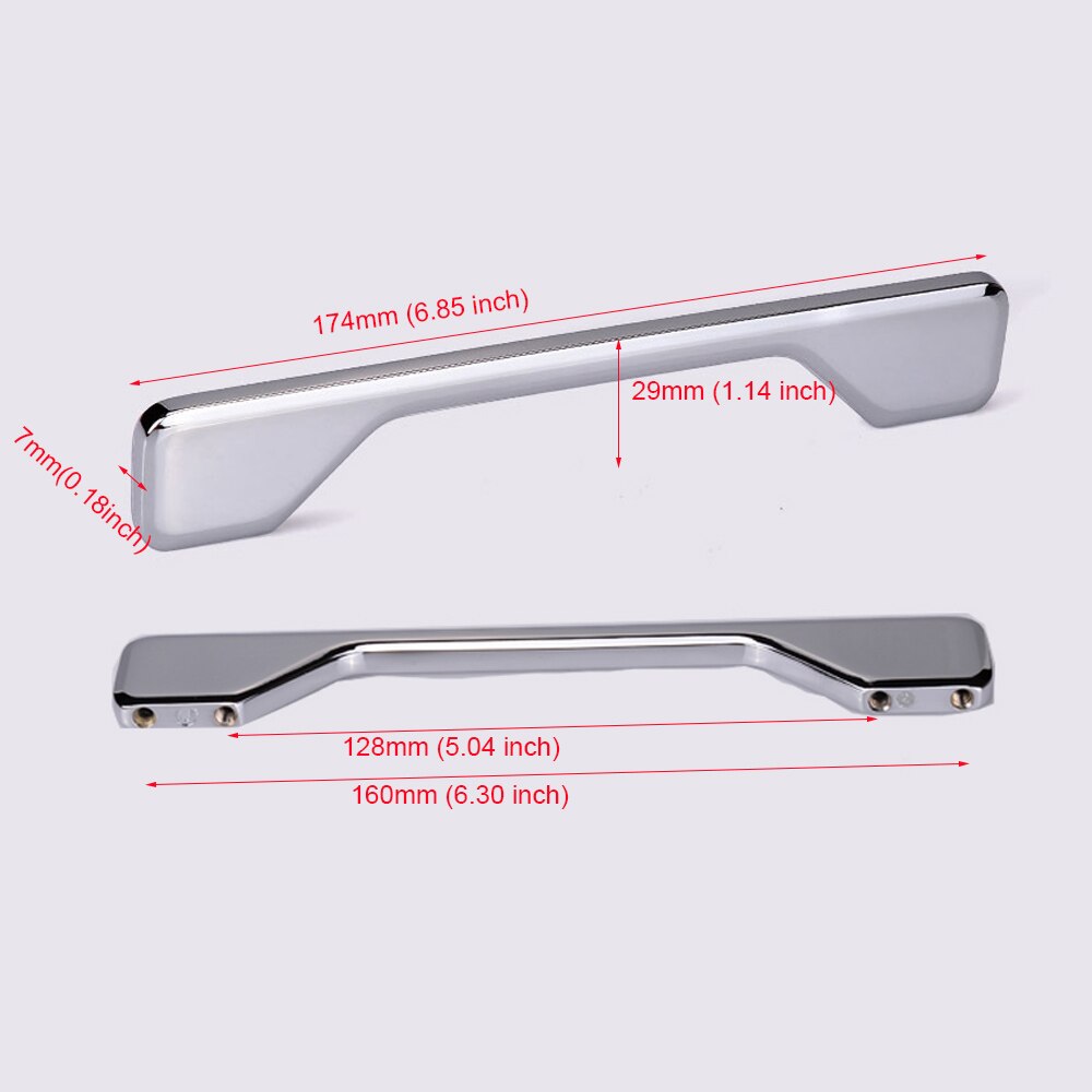 Furniture Handles Chrome Kitchen Cabinet handles Knobs Cupboard Wardrobe Pulls Modern Funiture Door Handles Drawer Button Handle