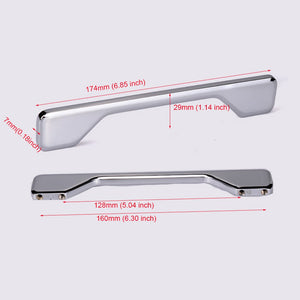 Furniture Handles Chrome Kitchen Cabinet handles Knobs Cupboard Wardrobe Pulls Modern Funiture Door Handles Drawer Button Handle
