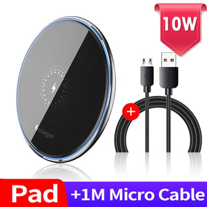 Essager 15W Qi Wireless Charger For iPhone 11 Pro Xs Max X Xr 8 Induction Fast Wireless Charging Pad For Samsung S20 Xiaomi mi 9