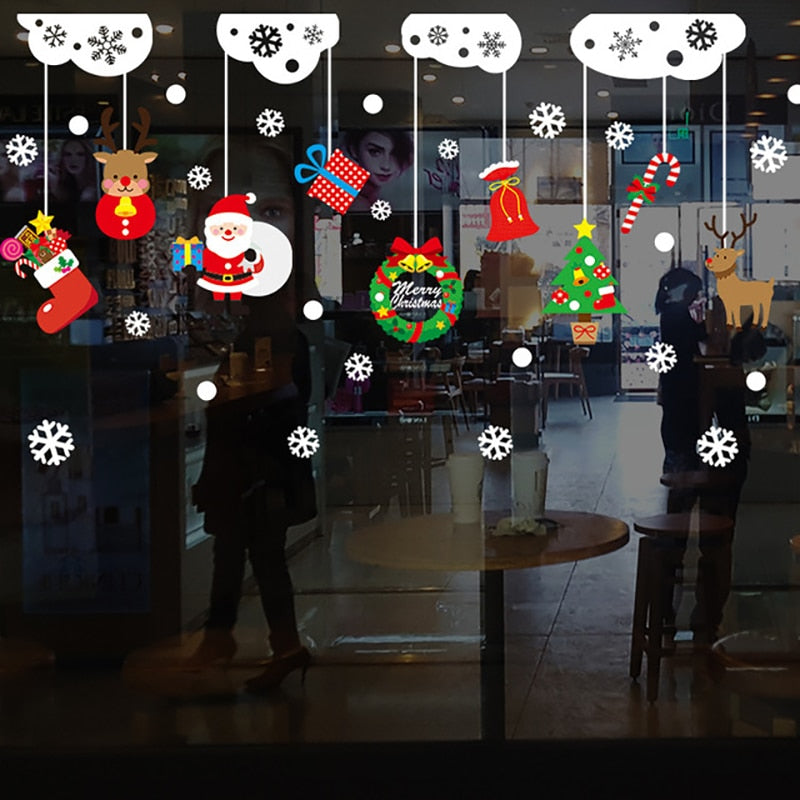 Merry Christmas Window stickers