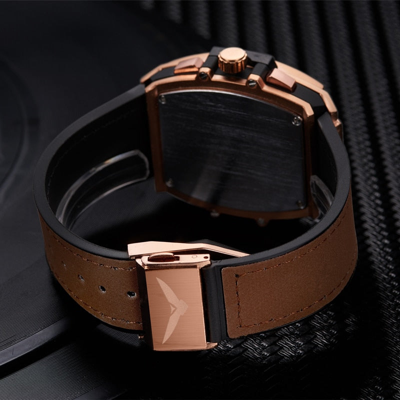 Montre de Sport de luxe pour hommes ONOLA mode quartz horloge grand visage montre-bracelet montres décontractées hommes relogio masculino