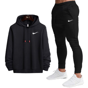 New Fashion Men Set Brand Hoodies+Pants Sets Tracksuit Men's Casual Slim Fit Sportswear Male Sweat Shirts Tracksuits Clothing