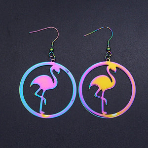 Vni and Mia 100% Stainless Steel Boho Lotus Dream Catcher Earring For Women Wholesale Fashion Bohemia Jewelry Dropshipping