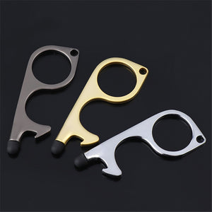 No-Touch Door Opener Elevator Button Contactless Safety Door Opener Door Handle Key Grip Safety Protection Isolation
