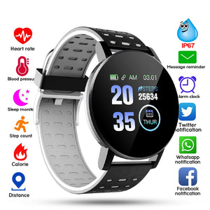 2020 Bluetooth montre intelligente hommes tension artérielle Smartwatch femmes montre Sport Tracker WhatsApp pour Android IOS horloge intelligente