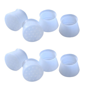 Couvre-pieds de Table en Silicone | 8-16 pièces, couvre-pieds de chaise de Table, antidérapant Protection du sol, coussinets de Protection du sol