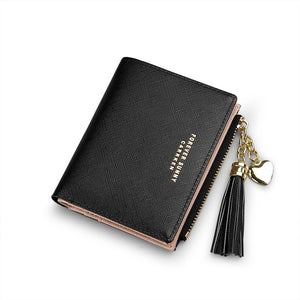 Cute Wallet Women Short Leather