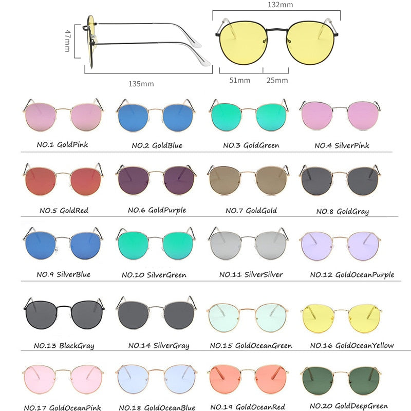 LeonLion 2020 mode rétro lunettes de Soleil hommes rond Vintage lunettes pour hommes/femmes luxe lunettes de Soleil hommes petite Lunette Soleil Homme