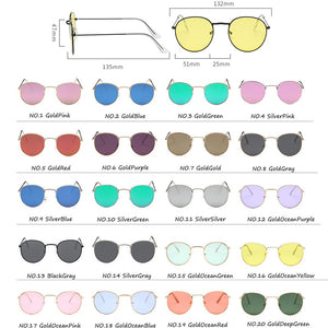 LeonLion 2020 mode rétro lunettes de Soleil hommes rond Vintage lunettes pour hommes/femmes luxe lunettes de Soleil hommes petite Lunette Soleil Homme